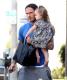 David Beckham Has A Lunch Date With Daughter Harper